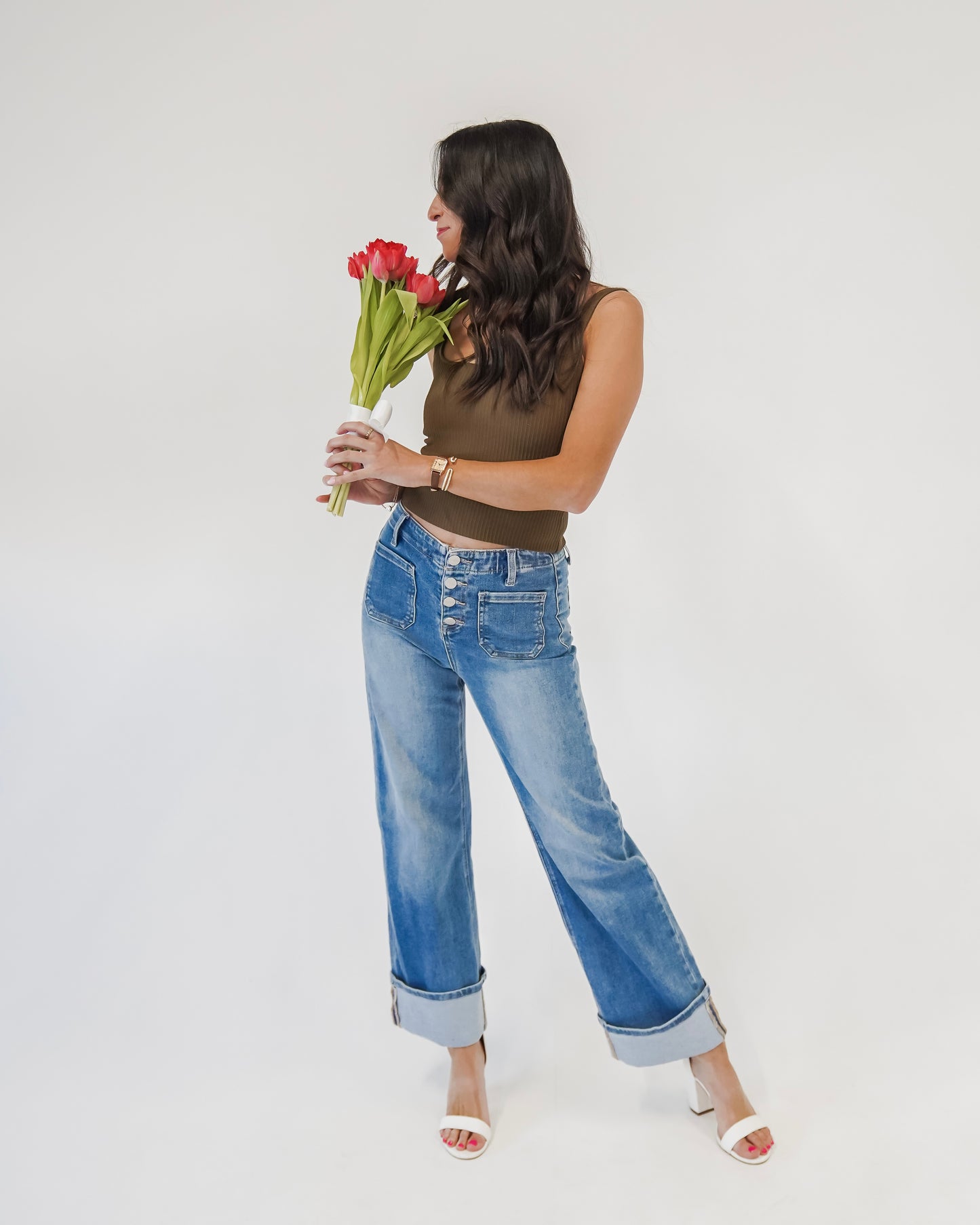 Hi-Rise Melanie Jeans