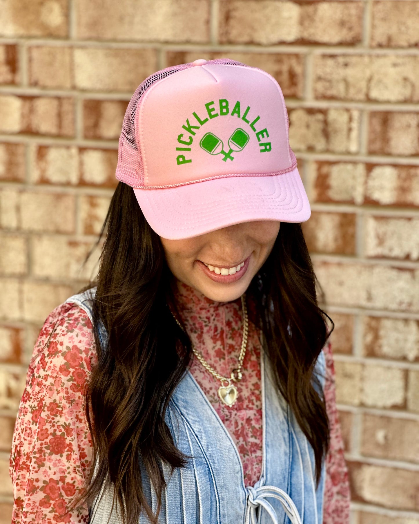 Pink Pickleball Cap