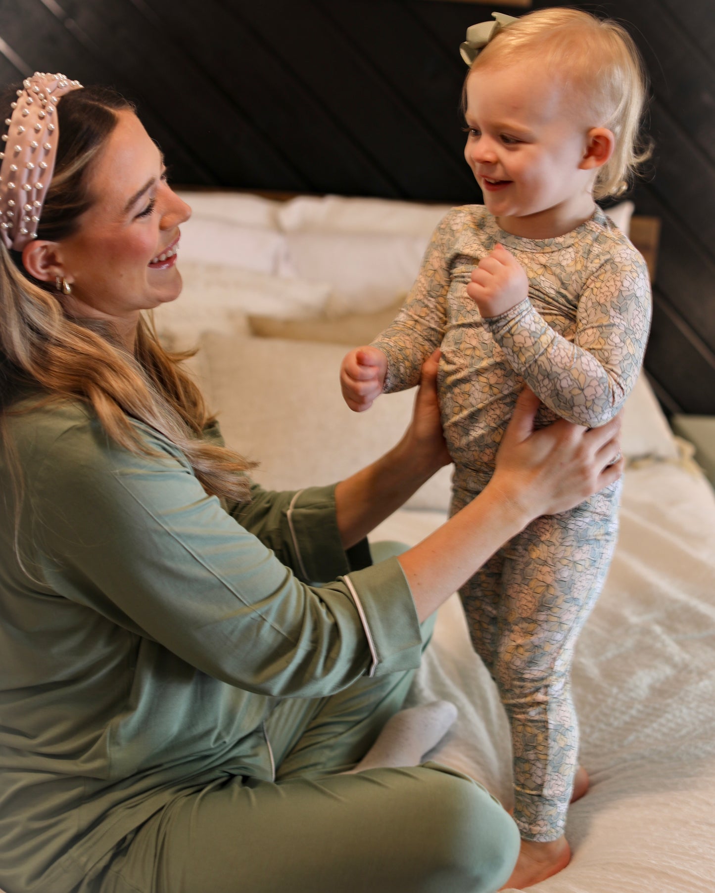 Harper Bamboo Pajamas | Baby Girls