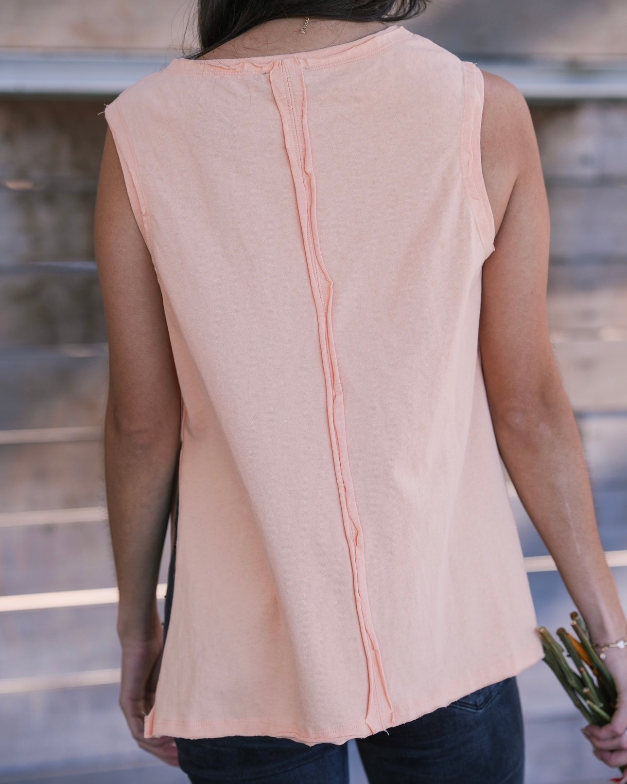 Sherbert Split Hem Tank
