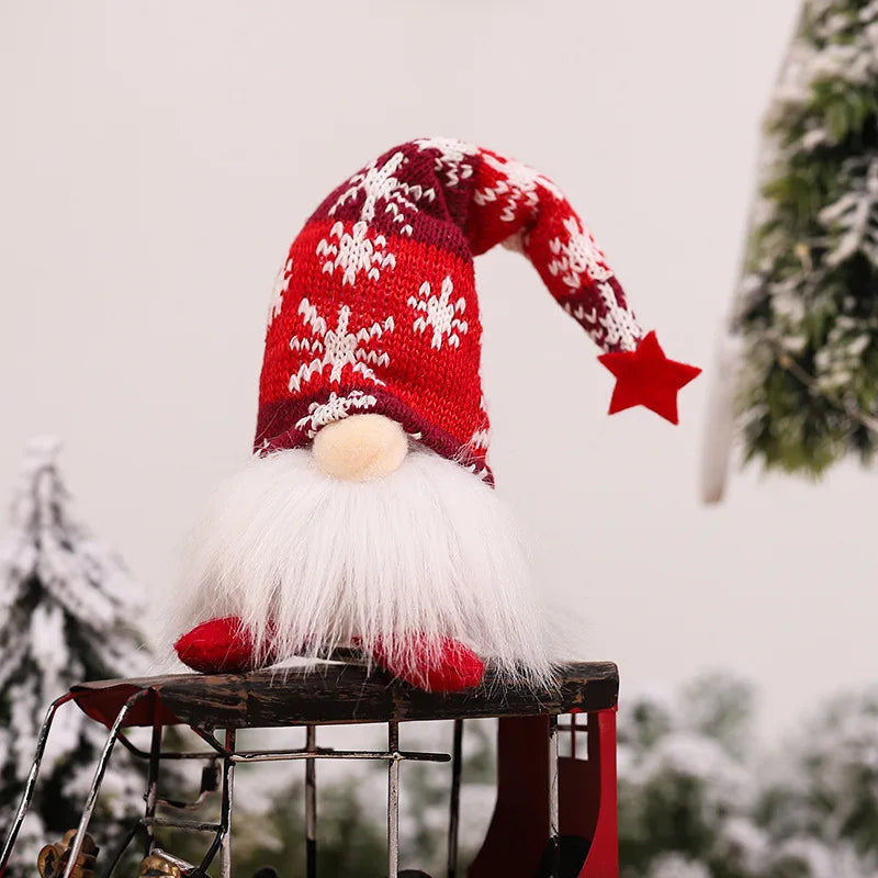 20/30cm LED Faceless Doll Elf Gnome with Lights Christmas Decoration Home Merry Christmas Navidad Children New Year Gift 2025