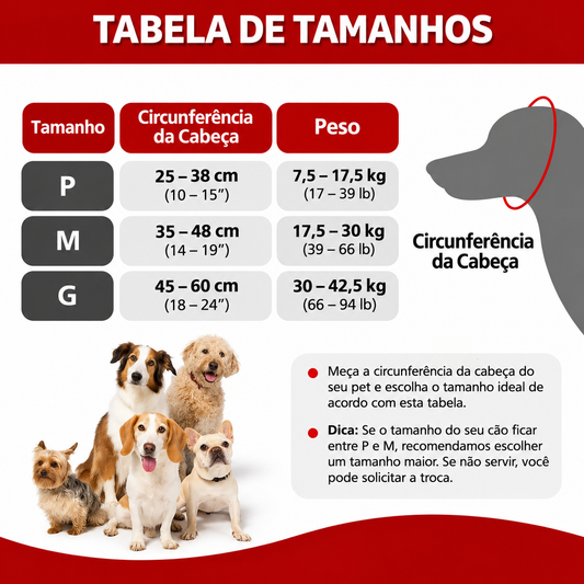 Abafador de Ruídos para Cães – Protetor Auricular CalmPet
