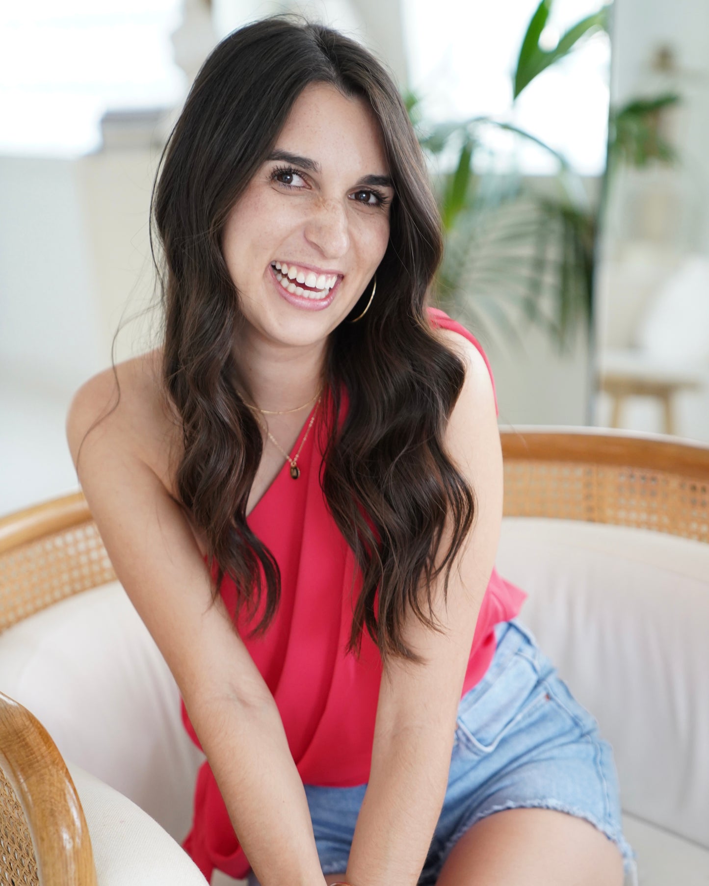Coral Caribbean Top