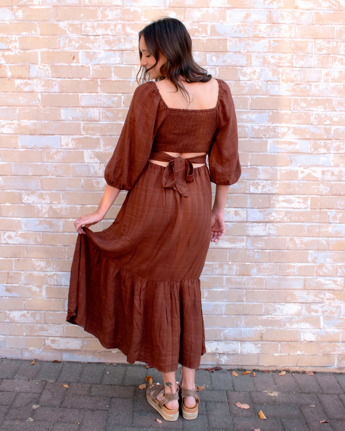 Cappuccino Midi Dress