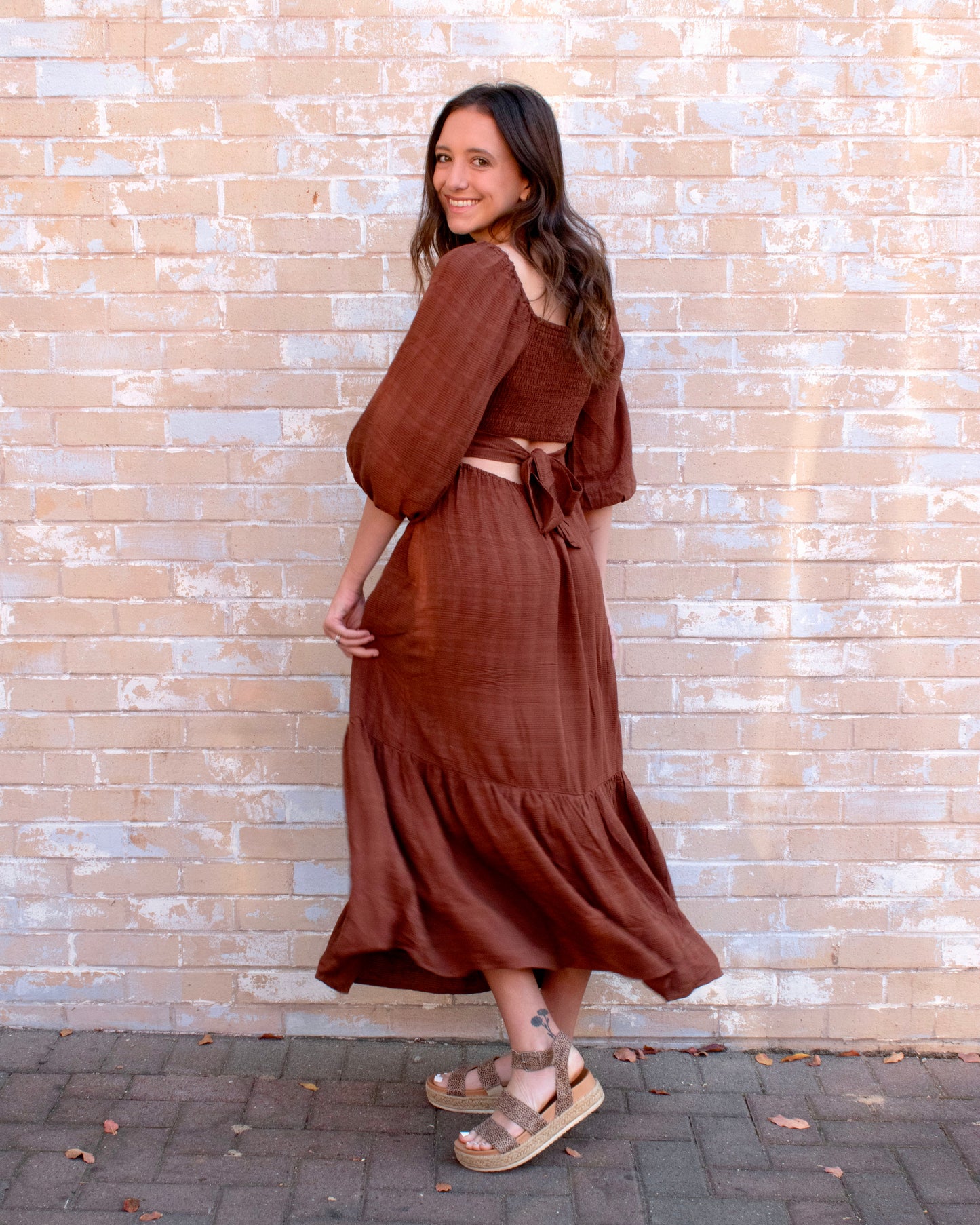 Cappuccino Midi Dress