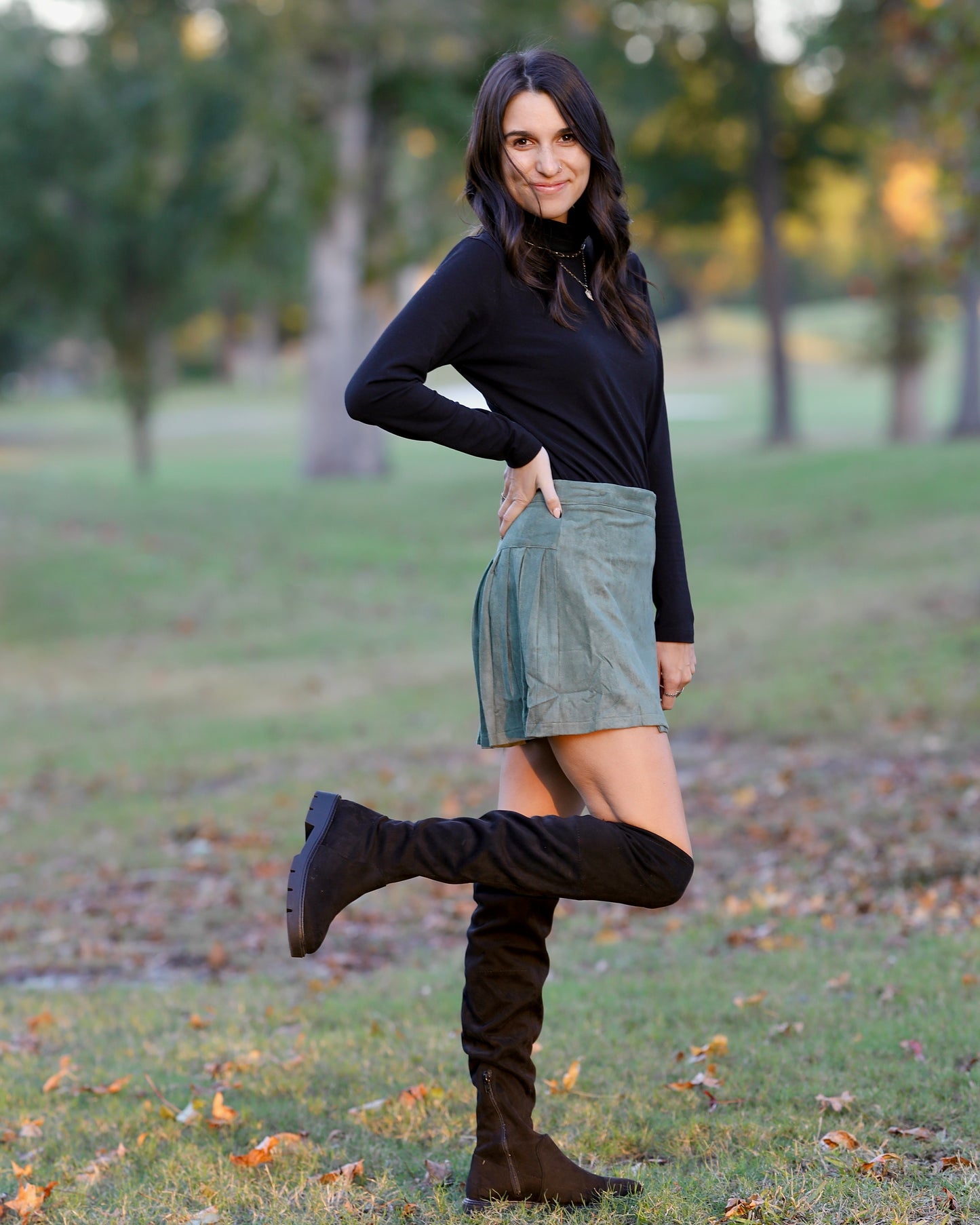 Noel Wrap Skirt