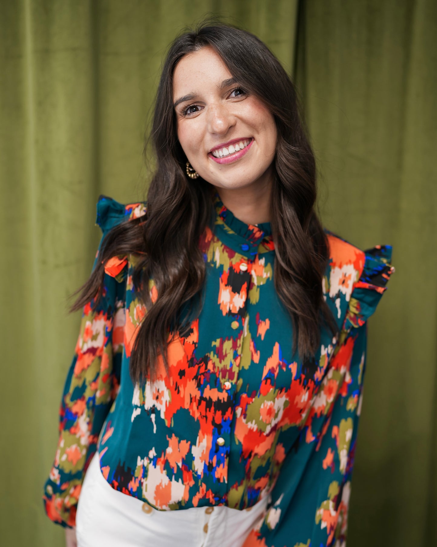 Hi-neck Cece Blouse