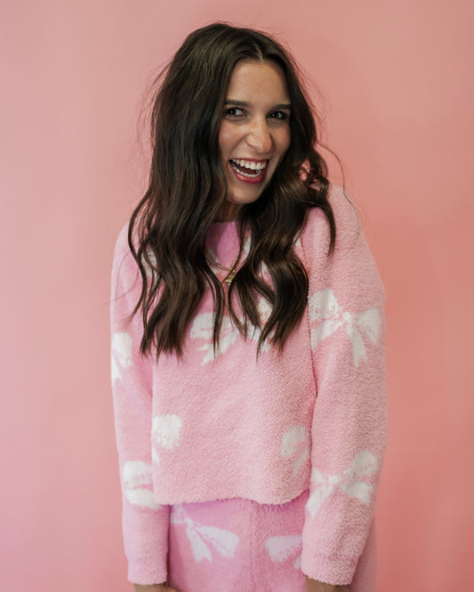 Pink Bow Set